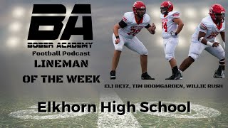 2024 Linemen of the Week Elkhorn High School [upl. by Sainana120]