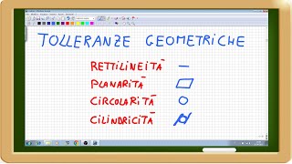 tolleranze geometriche di rettilineità planarità circolarità e cilindricità [upl. by Crockett546]