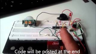 PIR  Arduino  Servo motor [upl. by Enirual]