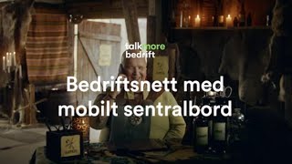 Talkmore Bedrift  Bedriftsnett med mobilt sentralbord – til Talkmorepriser [upl. by Suivatna]