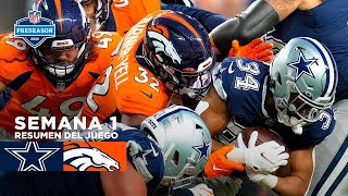 BRONCOS vs COWBOYS  Resumen NFL  Pretemporada Semana 1 13 Ago 2022 [upl. by Adaynek895]