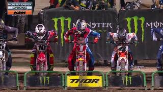 2017 Monster Energy Supercross Finals 450SX Main in Las Vegas NV [upl. by Ettelloc]