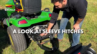 Sleeve Hitch options for your Brinly attachments [upl. by Nida895]