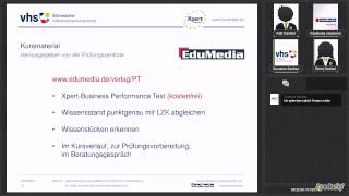 Xpert Business  Organisatorisches für VHSn amp Dozenten Lernzielkataloge Prüfungen Kursmaterialien [upl. by Wit]