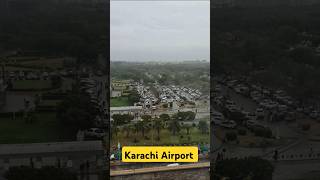 Karachi Airport Parking View  Aerial Look at Jinnah International Airport Surroundings l shorts [upl. by Buroker]