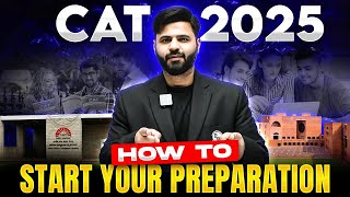 Roadmap to CAT 2025 Preparation [upl. by Emmie]