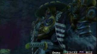 Final Fantasy X Battles  Anima vs Dark Yojimbo [upl. by Naujet]