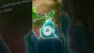 More Cyclones in Bay of Bengalinstareels educational reels cyclonebayofbengal arabiansea [upl. by Zurciram]