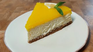 HARİKA SOSUYLA ÇATLAMAYAN LİMONLU CHEESECAKE TARİFİ 🍋  Nükhetin tarif defteri [upl. by Adiraf]