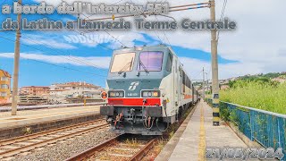 a bordo dellIntercity 551 da Latina a Lamezia Terme Centrale in prima classe ♦ DDUMV38 trip report [upl. by Meaghan]