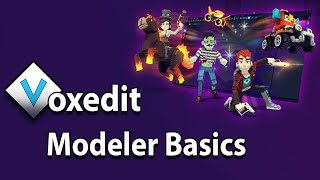 VoxEdit Tutorial  Modeler Basics [upl. by Aratas417]