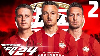 FC 24 PSV CAREER MODE 2  Hoe staan wij er Europees voor👀 [upl. by Therine629]