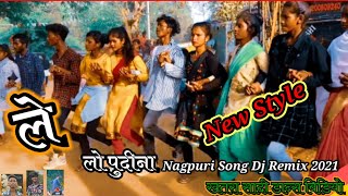 Lelo Pudina New Nagpuri Song 2021  khatra Saadi Dance Video 🔥 New Nagpuri Song Dj Remix Alvin 🎶🎶 [upl. by Atsirt]