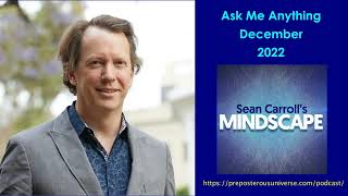 Mindscape Ask Me Anything Sean Carroll  December 2022 [upl. by Rehpotisrhc]