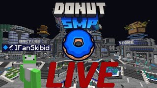 🔴LIVE  DONUTSMP BUILDING BASE 🟦GIVING AWAY MONEY 🟦RATING BASES🟦FFAS🟦445 SUBS 🟦 walnut unignore me [upl. by Hillie]