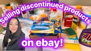 Making a full time income selling discontinued products on eBay Estate sale haul [upl. by Ativel]