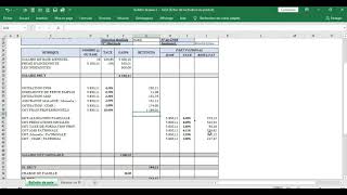 Bulletin de paie Excel  Méthode de calcul [upl. by Anitsud]