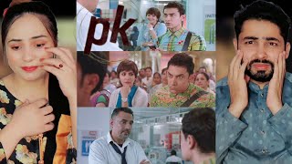 Pk Movie Pakistani Reaction Part 9 Amir Khan Sayki Reaction [upl. by Takeo]