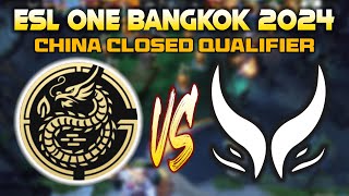 Gaozu vs Xtreme Gaming  ESL One Bangkok 2024 China Closed Qualifier [upl. by Zurek]