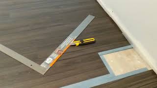 trafficMASTER Allure vinyl plank flooring installation [upl. by Chelsy]