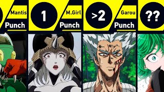 How Many Punches Did Saitama Throw to Defeat [upl. by Yoshio]