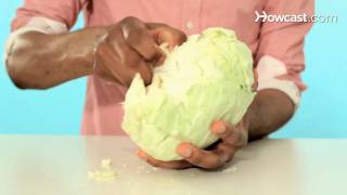 Quick Tips How to Core Iceberg Lettuce [upl. by Ahseik]