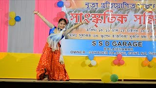 Borosa Premor  Tarali Sarma  Cover Dance By Bhumitra Sutradhar At Balaikhamar Durga Puja [upl. by Annil]