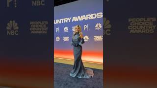 ShaniaTwain dazzles on the blue carpet 🪩💙 PCCAS livefrome [upl. by Oznola]