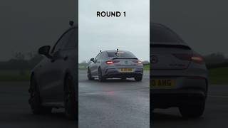 490hp AMG CLA 45 vs Tesla Model 3 Performance dragrace youtubeshorts teslamodel3 credit Carwow [upl. by Ran921]