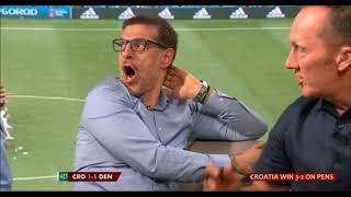 Slaven Bilic Reaction to Penalty Shootout [upl. by Moishe]