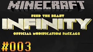 Lets Play Minecraft 3 Schon TelePads  Feed The Beast Infinity [upl. by Margarette]