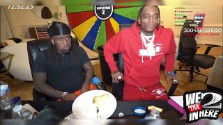 Kai Cenat amp Soulja Boy live eating mayo sandwiches funny mafiathon 2 [upl. by Schmidt]