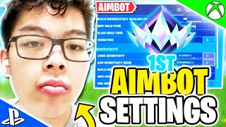 AsianJeffs Controller Settings Feel Like HACKING 🎯😈 500 Aim Assist✅ [upl. by Annairba278]