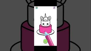 Draw a cake meotomdangyeu draw drawing cake picture [upl. by Okikuy]