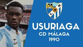 Palomo Usuriaga  CD Málaga  1990 [upl. by Thomajan]