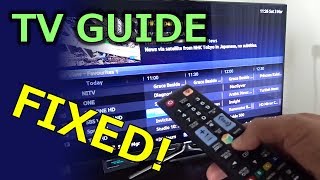 TV Guide EPG Fixed [upl. by Hisbe799]