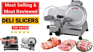 Top 5 Best Deli Slicers Review and Buying Guide  Kitchen Gadgets🔥🔥🔥 [upl. by Verine168]