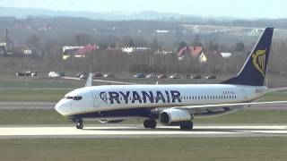 Ryanair landing in Rzeszow [upl. by Nitsew]