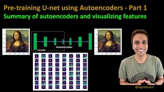 235  Pretraining Unet using autoencoders  Part 1  Autoencoders and visualizing features [upl. by Zakaria]