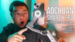 DJI OM4 SE KILLER  InDepth Review on AOCHUAN Smart X Pro 3Axis Smartphone Stabilizer [upl. by Yajnas]