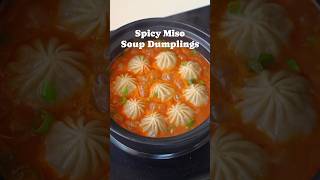 Spicy Miso Soup Dumpling Recipe 🔥 [upl. by Stalk]