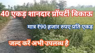 40 एकड़ की प्रॉपर्टी बढ़िया शानदार डामर रोड से लगी हुई आ गई है agriculture land for sale in Haryana [upl. by Sheley]