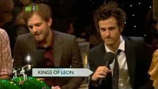 Kings Of Leon Interview Backstage at the Brits [upl. by Mackie345]