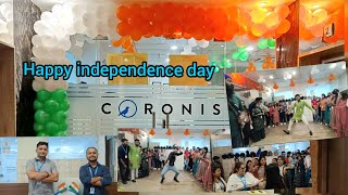 This is how we celebrated Independence day in office  Coronis Health  by Ajay Tomar [upl. by Hartill]