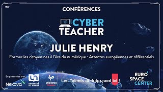 Former les citoyen·nes à lère du numérique  Attentes Européennes et Référentiels Julie Henry [upl. by Renrag705]