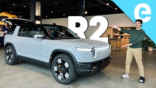 First Look amp Impressions of New Rivian R2 HandsOn [upl. by Hnoj577]