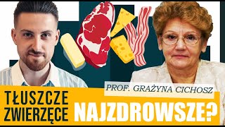 Czy masło jest szkodliwe Rzekomo niezdrowe tłuszcze zwierzęce  prof Grażyna Cichosz [upl. by Rorrys]