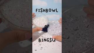 BINGSU or FISHBOWL  😱 diy slime [upl. by Neelear]