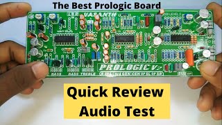 Vasanth Prologic Board Version 2 l Full Details l Audio Test l VOLTAMPS [upl. by Naitirb]