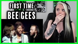 FIRST TIME listening to BEE GEES  quotToo Much Heavenquot REACTION [upl. by Sotsirhc]